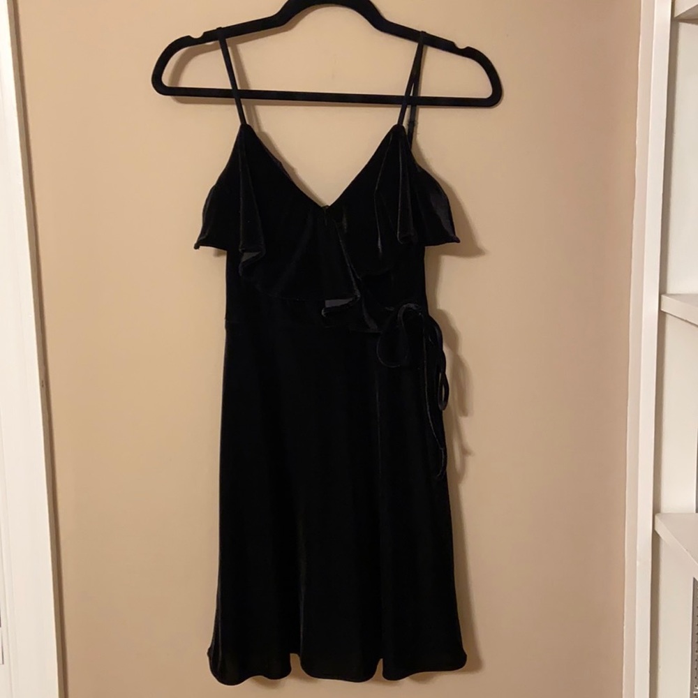 Bailey 44 Velvet Princess Dress in Black Size XS